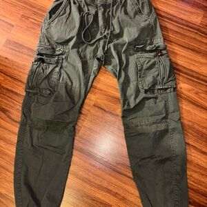 Men's Olive Cargo Pants